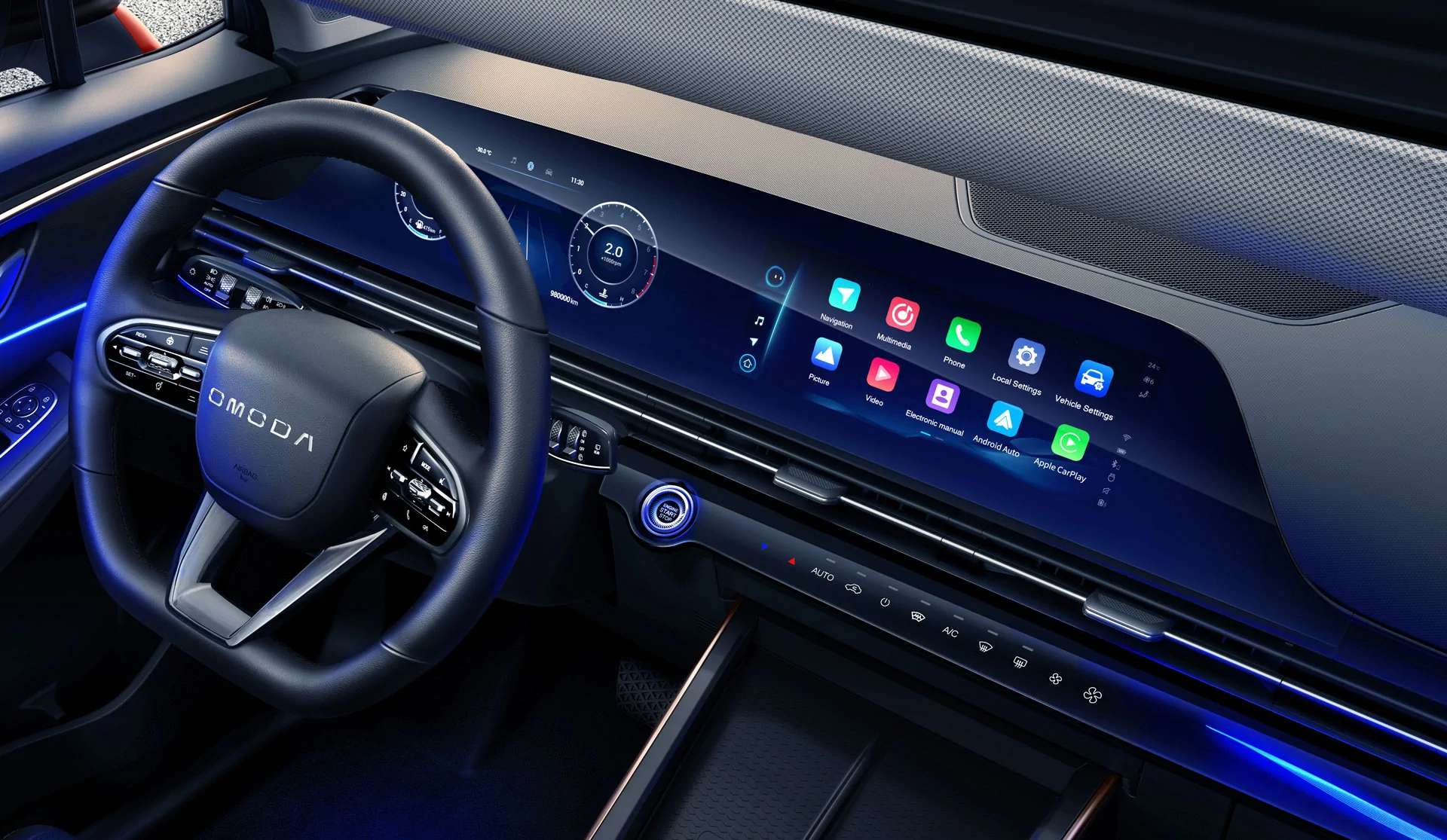 Digital instrument panel